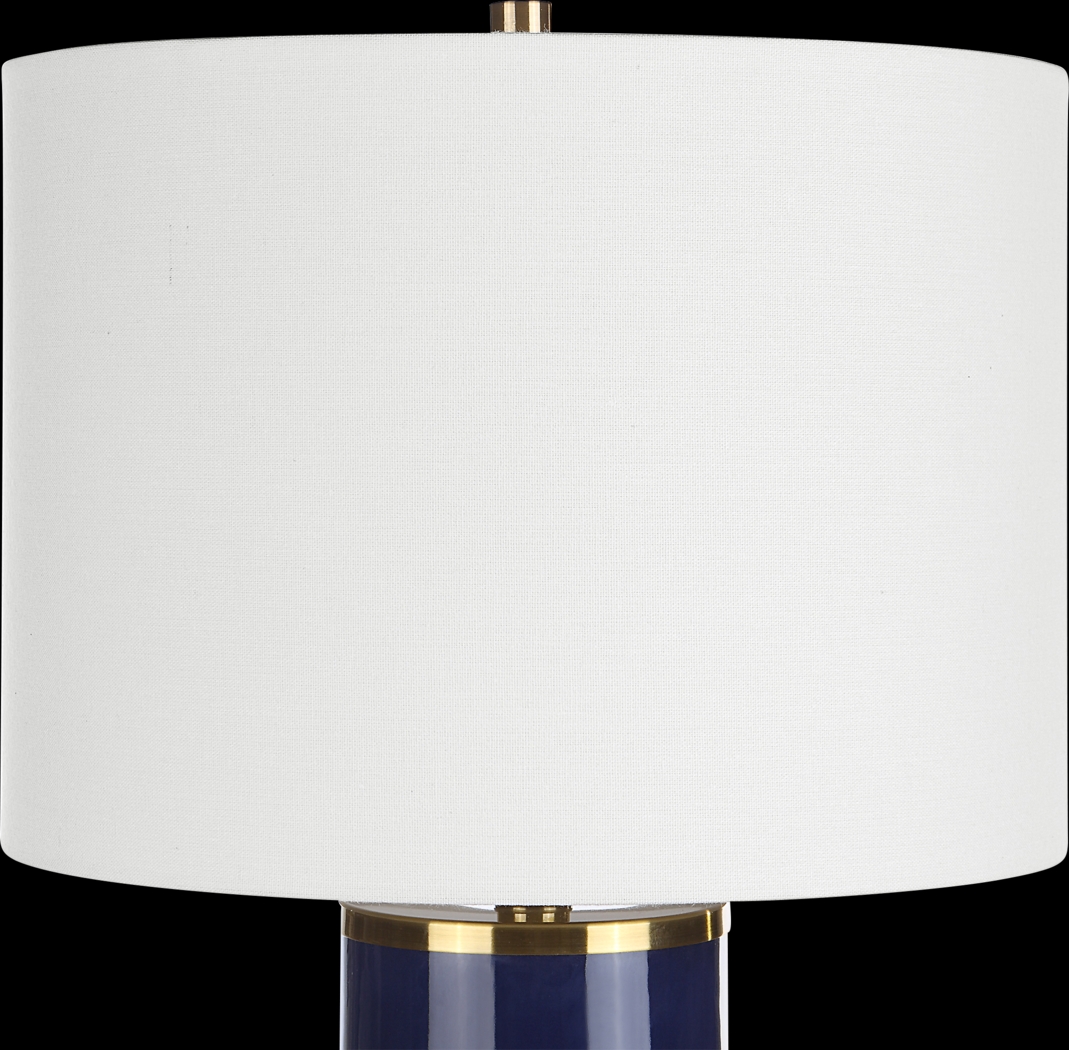 Valesca Circle Blue Lamp - Thumbnail - Image 4