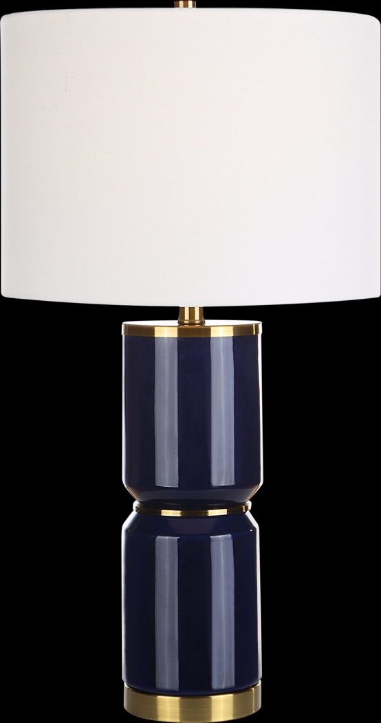 Valesca Circle Blue Lamp - Thumbnail - Image 7