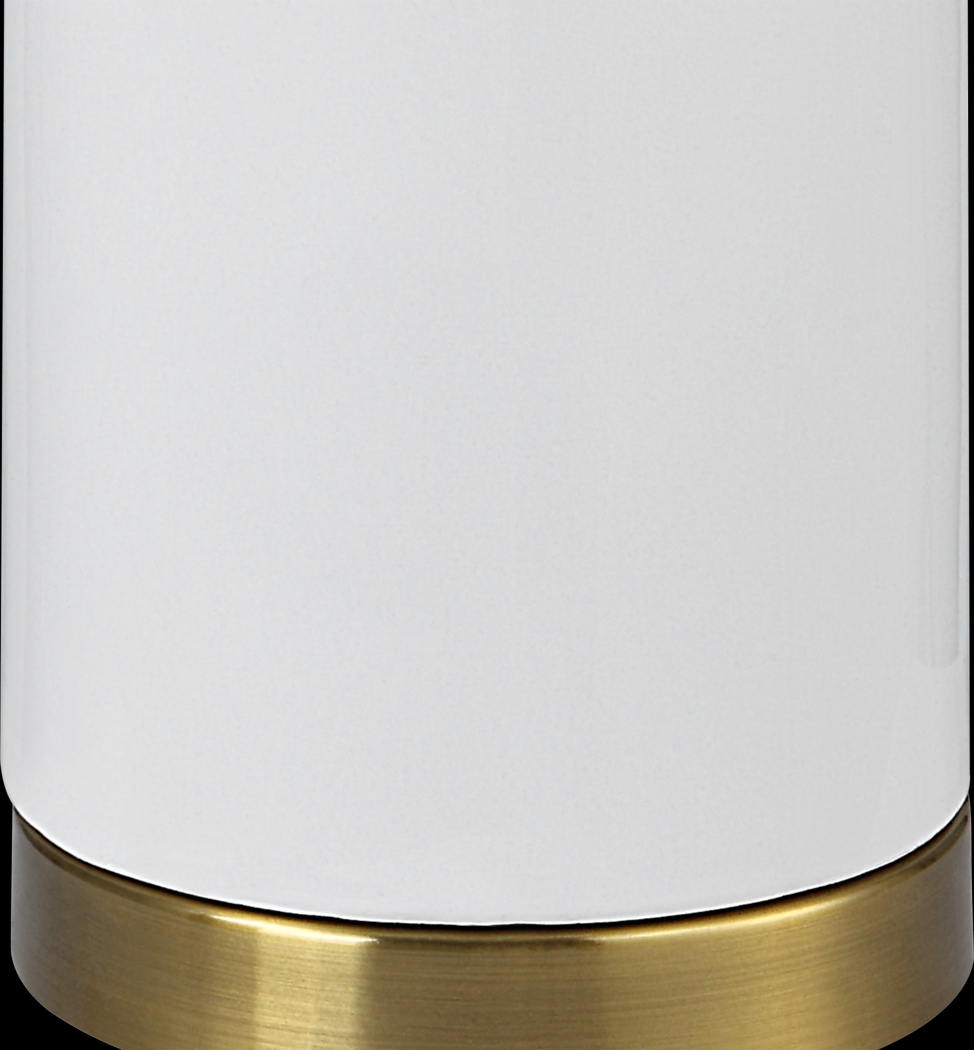 Valesca Circle White Lamp - Thumbnail - Image 5