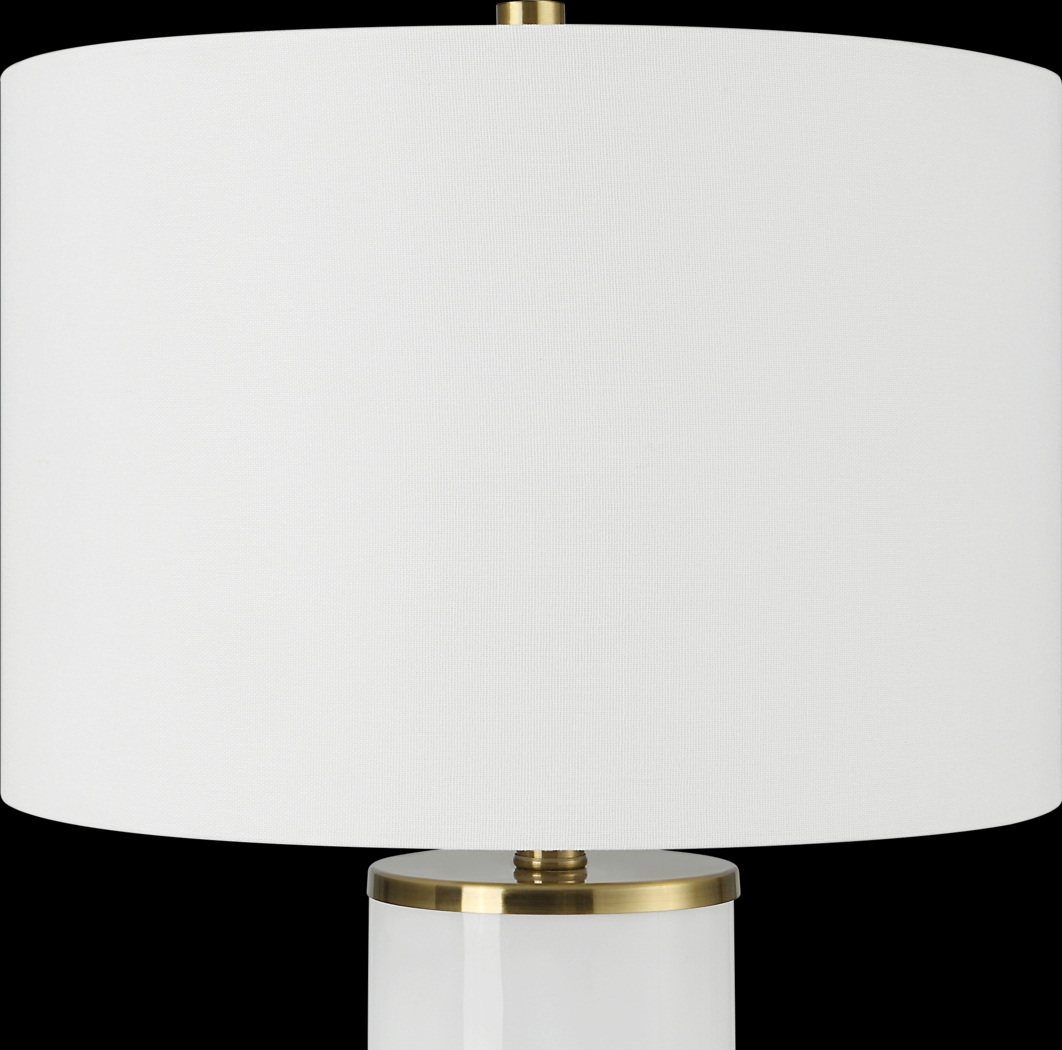 Valesca Circle White Lamp - Thumbnail - Image 6