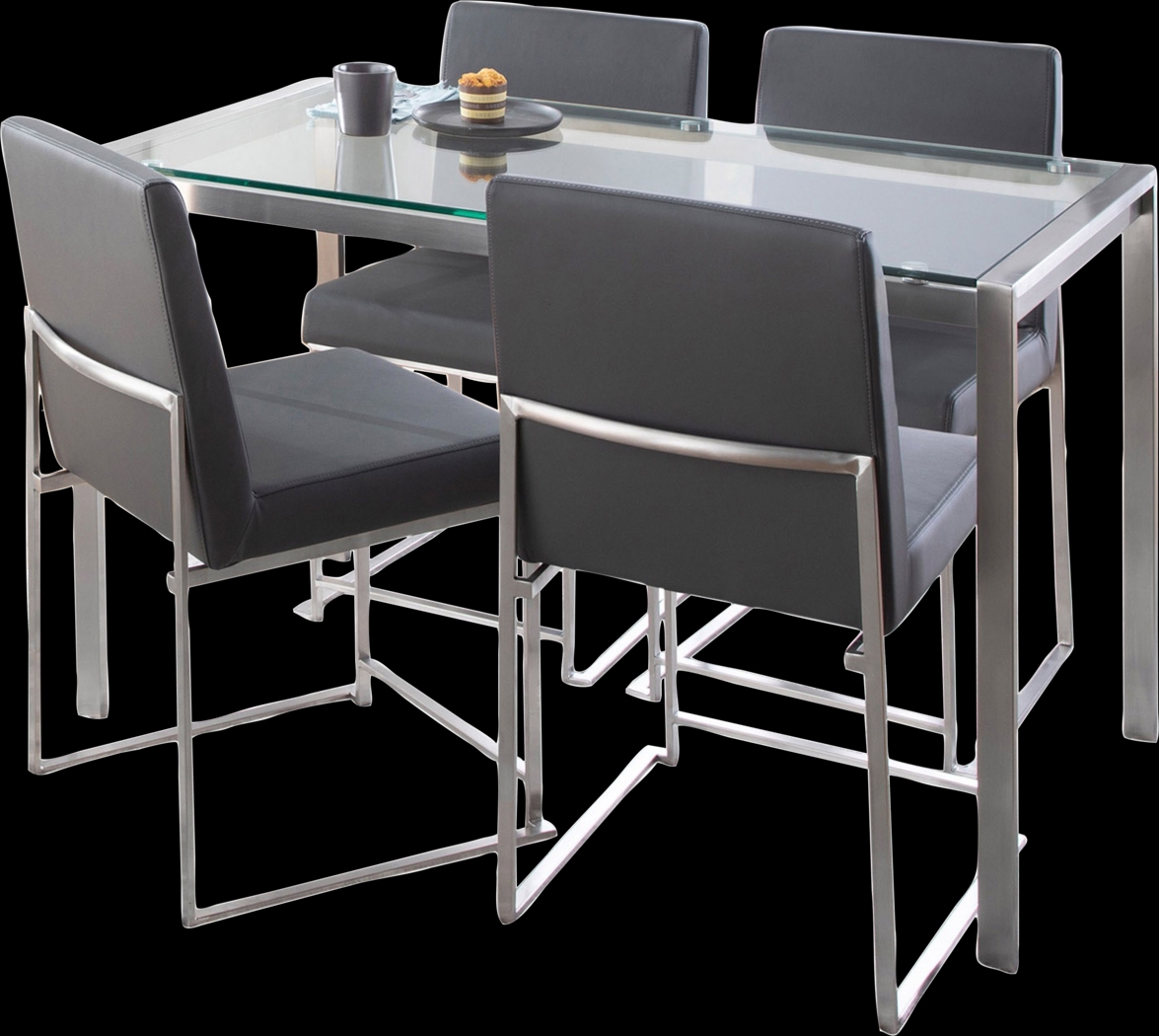 Valeview Gray 5pc Dining Set - Thumbnail - Image 1