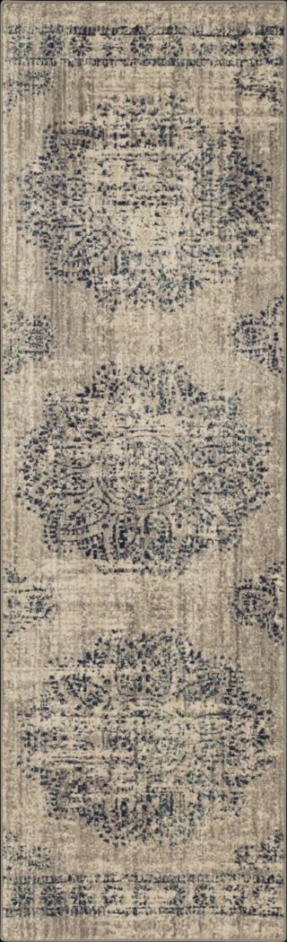 Valewood Indigo 2'4 x 7'10 Runner Rug - Thumbnail - Image 1