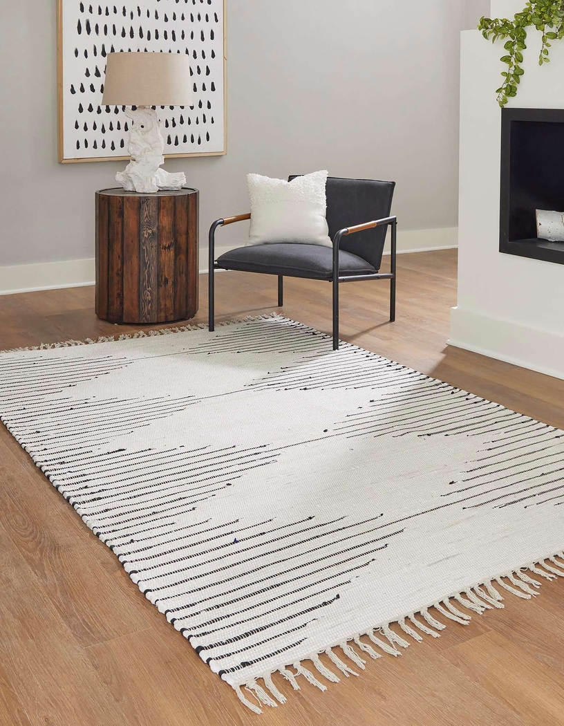 Valez White 10' x 14'1 Rug - Thumbnail - Image 3