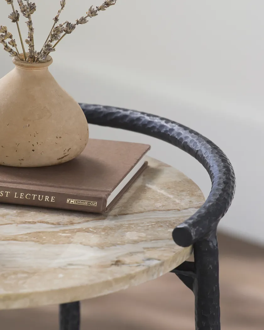 Valge Cream End Table - Thumbnail - Image 6