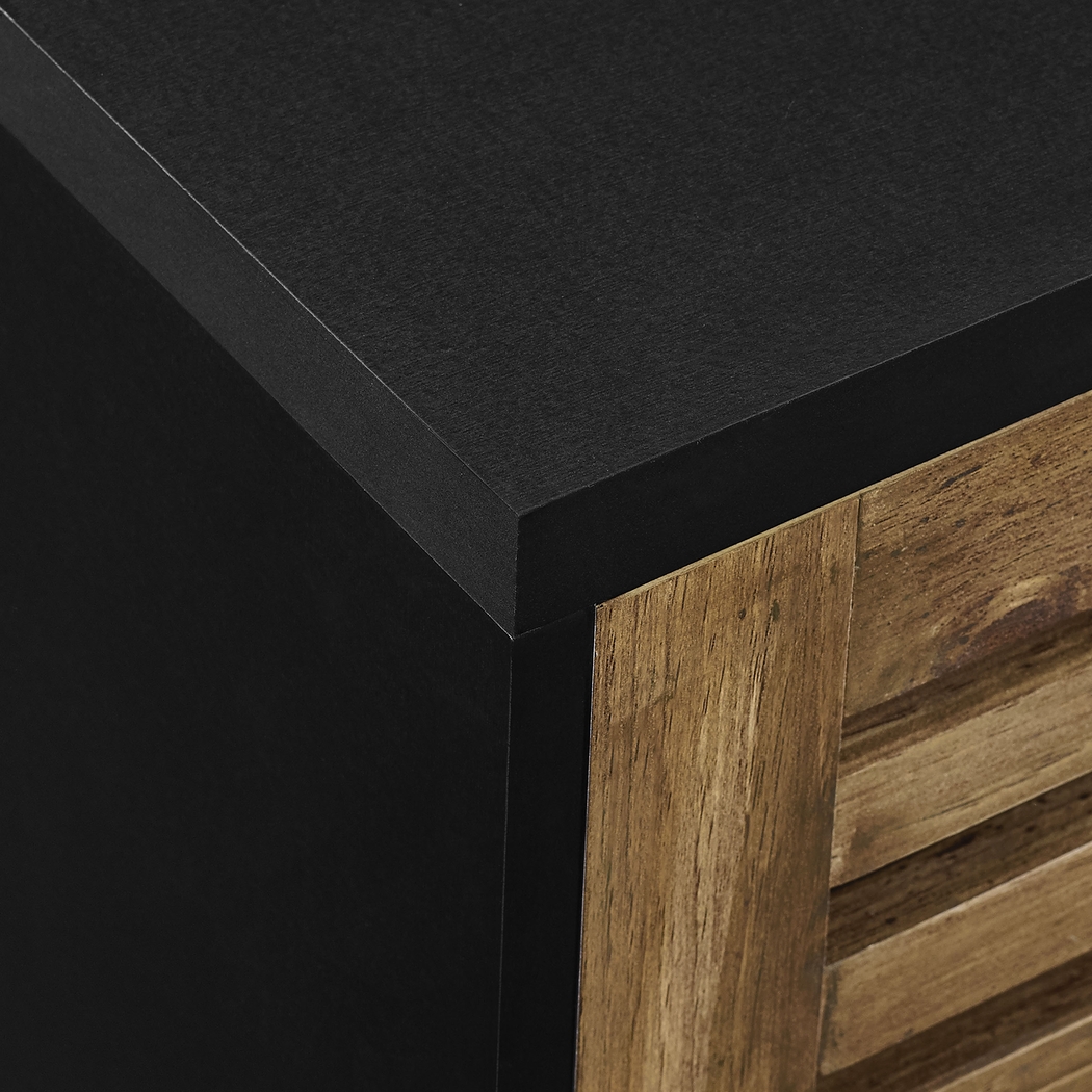 Valinda Black 52 in. Console - Thumbnail - Image 3