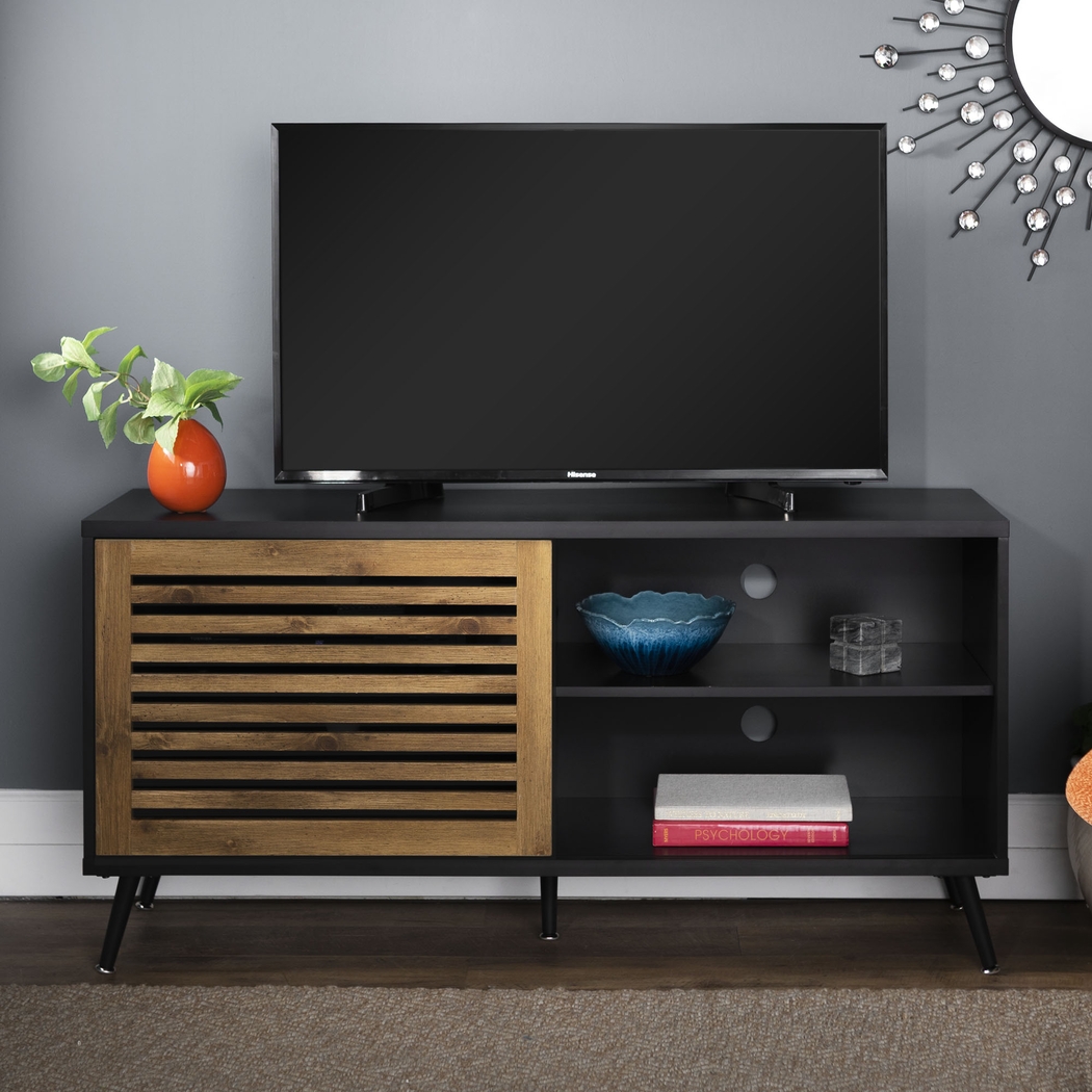 Valinda Black 52 in. Console - Thumbnail - Image 4