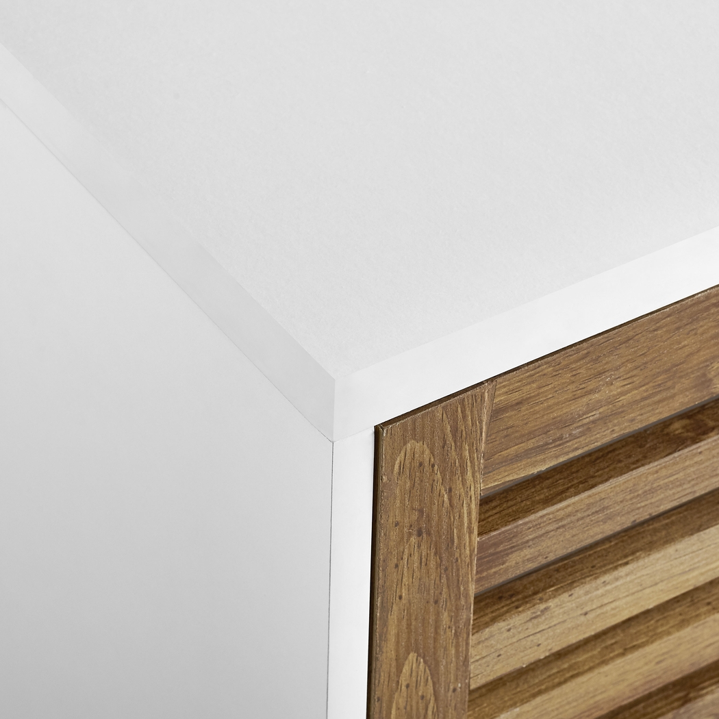 Valinda White 52 in. Console - Thumbnail - Image 3