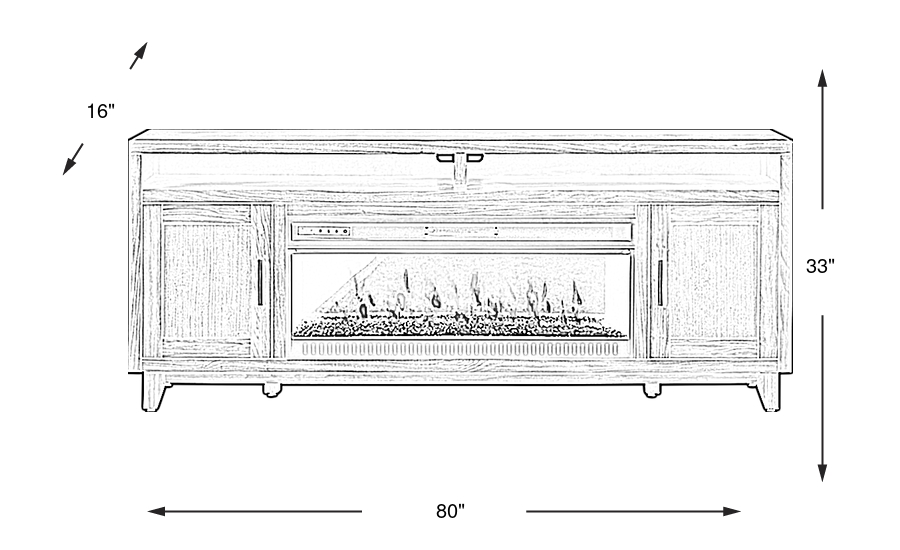 Dimension Image. Please refer to the Dimension Tab on this page for dimension details.
