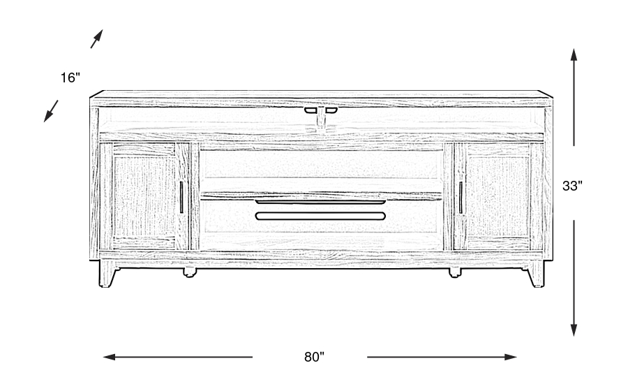 Dimension Image. Please refer to the Dimension Tab on this page for dimension details.