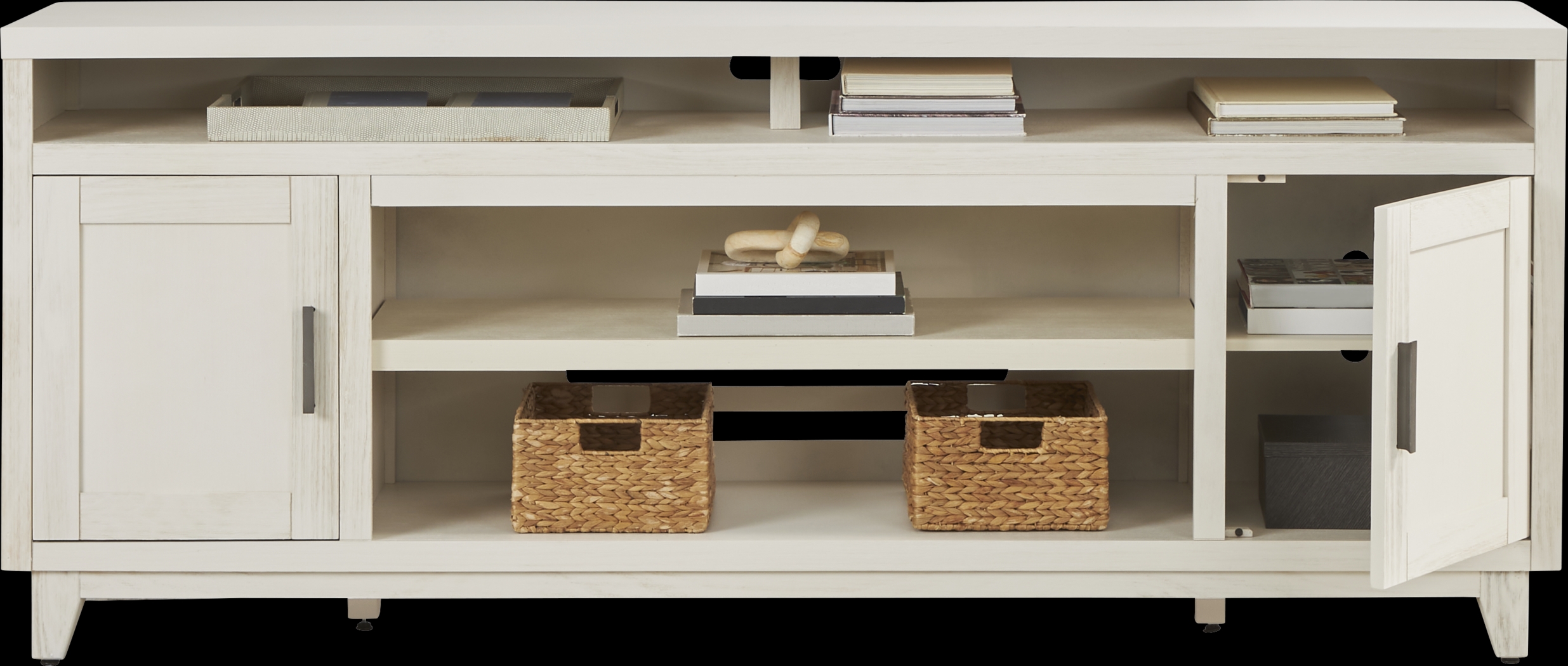 Valinor White 80 in. Console - Thumbnail - Image 3