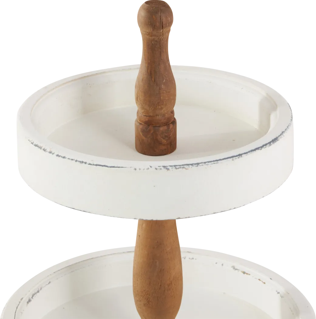 Valky White Tiered Server - Image 7