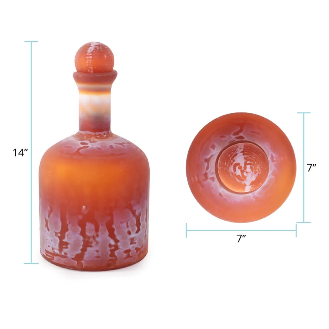 Valkyrie Orange Vase - Image 4