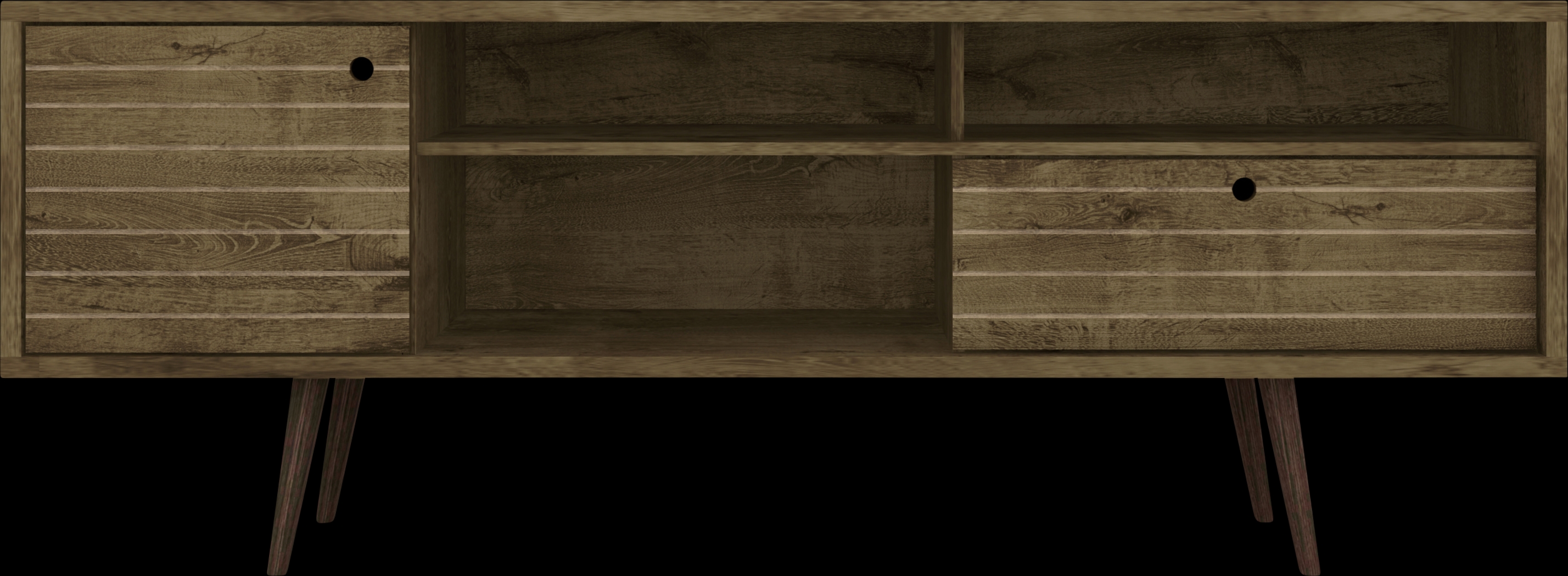 Vallar Brown 71 In. Console - Thumbnail - Image 1