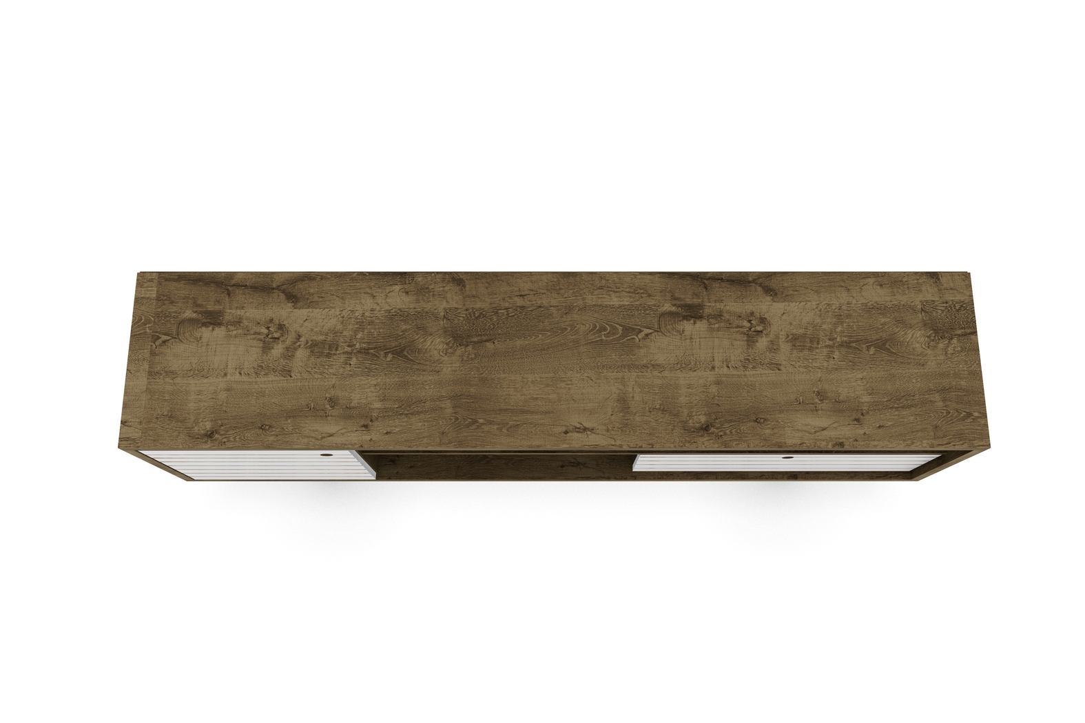 Vallar Brown/White 71 In. Console - Thumbnail - Image 7