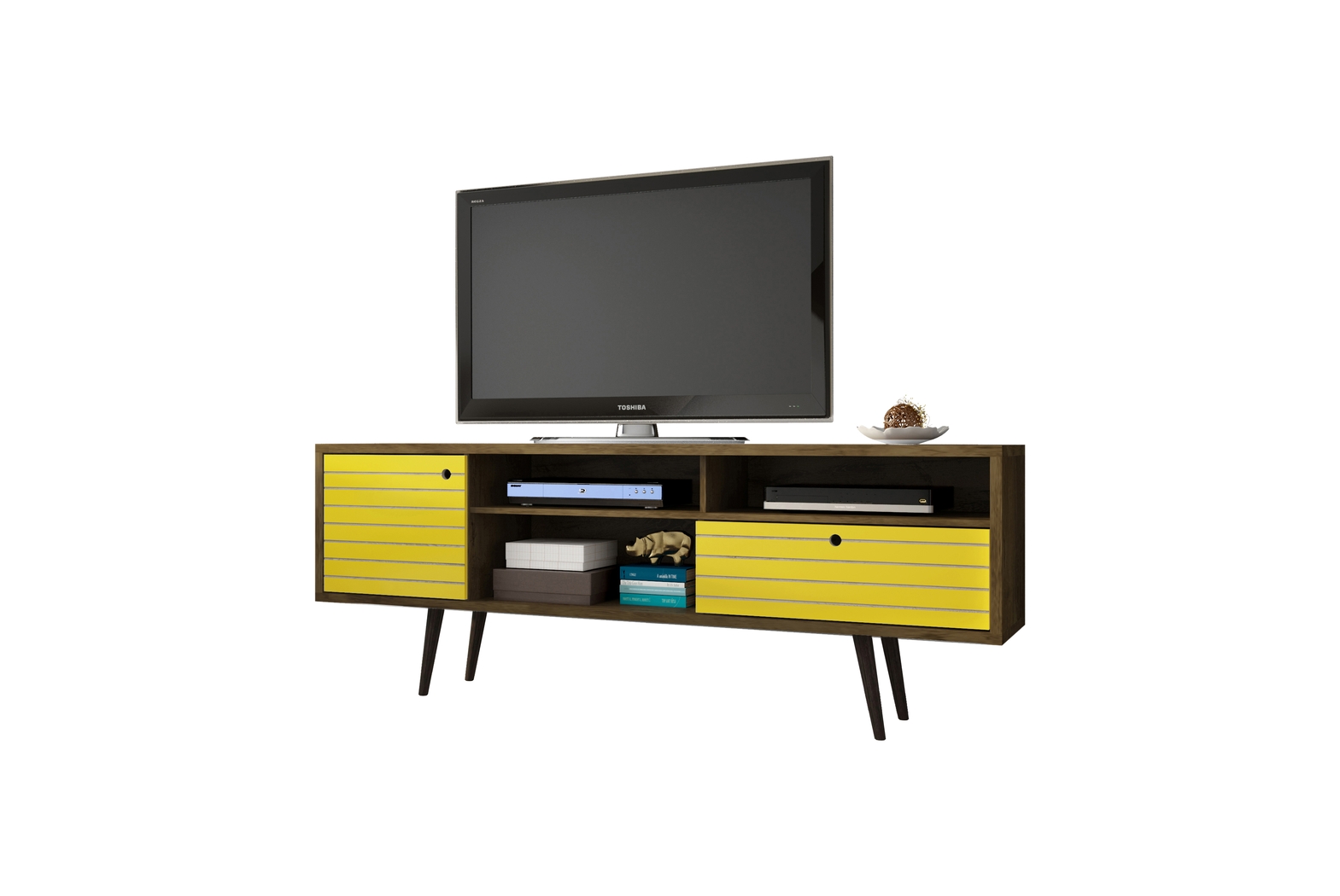 Vallar Brown/Yellow 71 In. Console - Thumbnail - Image 2