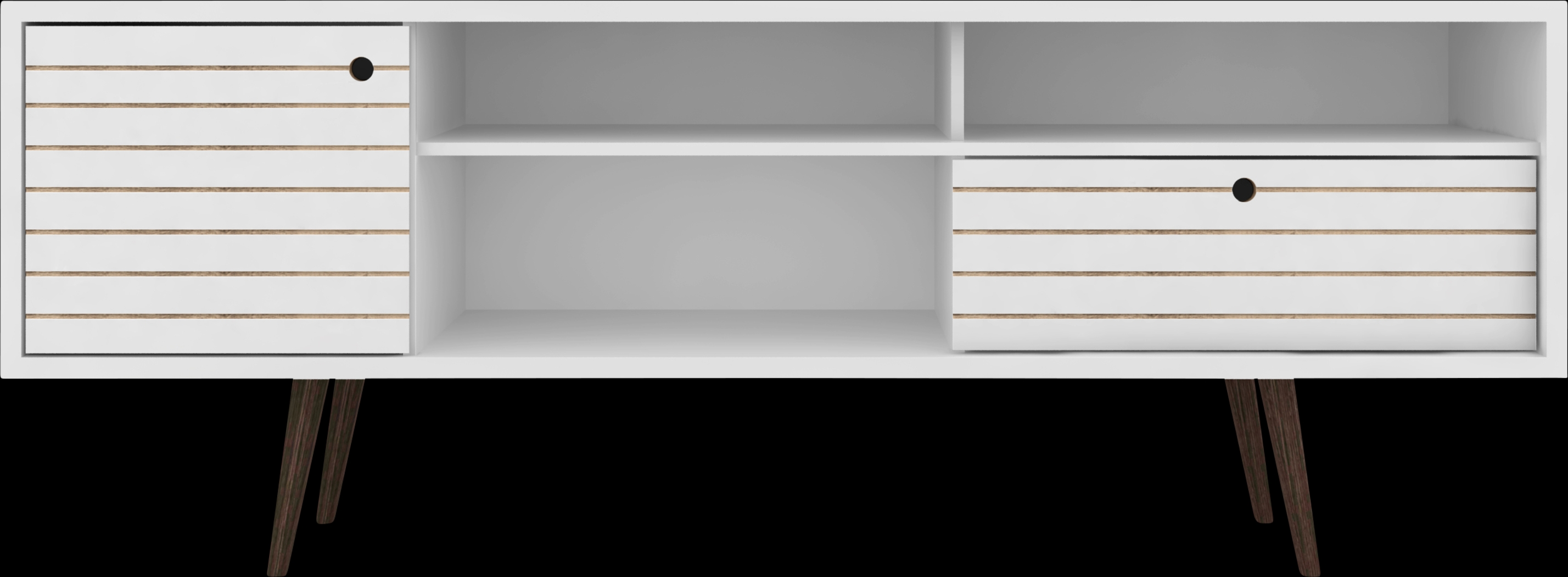 Vallar White/White 71 In. Console - Thumbnail - Image 1