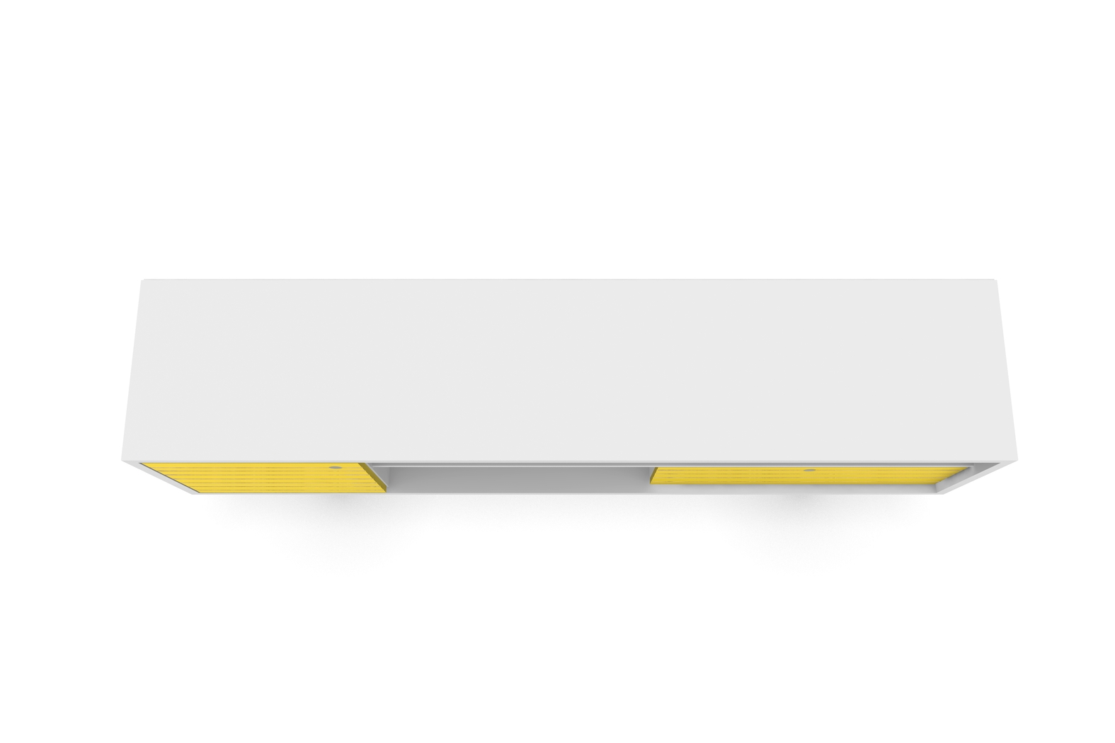 Vallar White/Yellow 71 In. Console - Thumbnail - Image 7