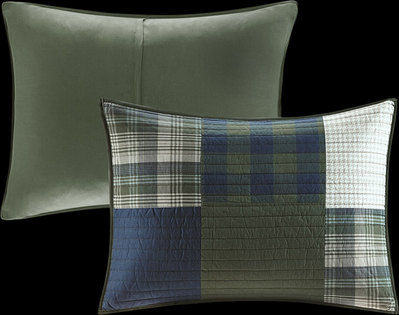 Vallete Green 3 Pc Full/Queen Coverlet Set - Thumbnail - Image 4