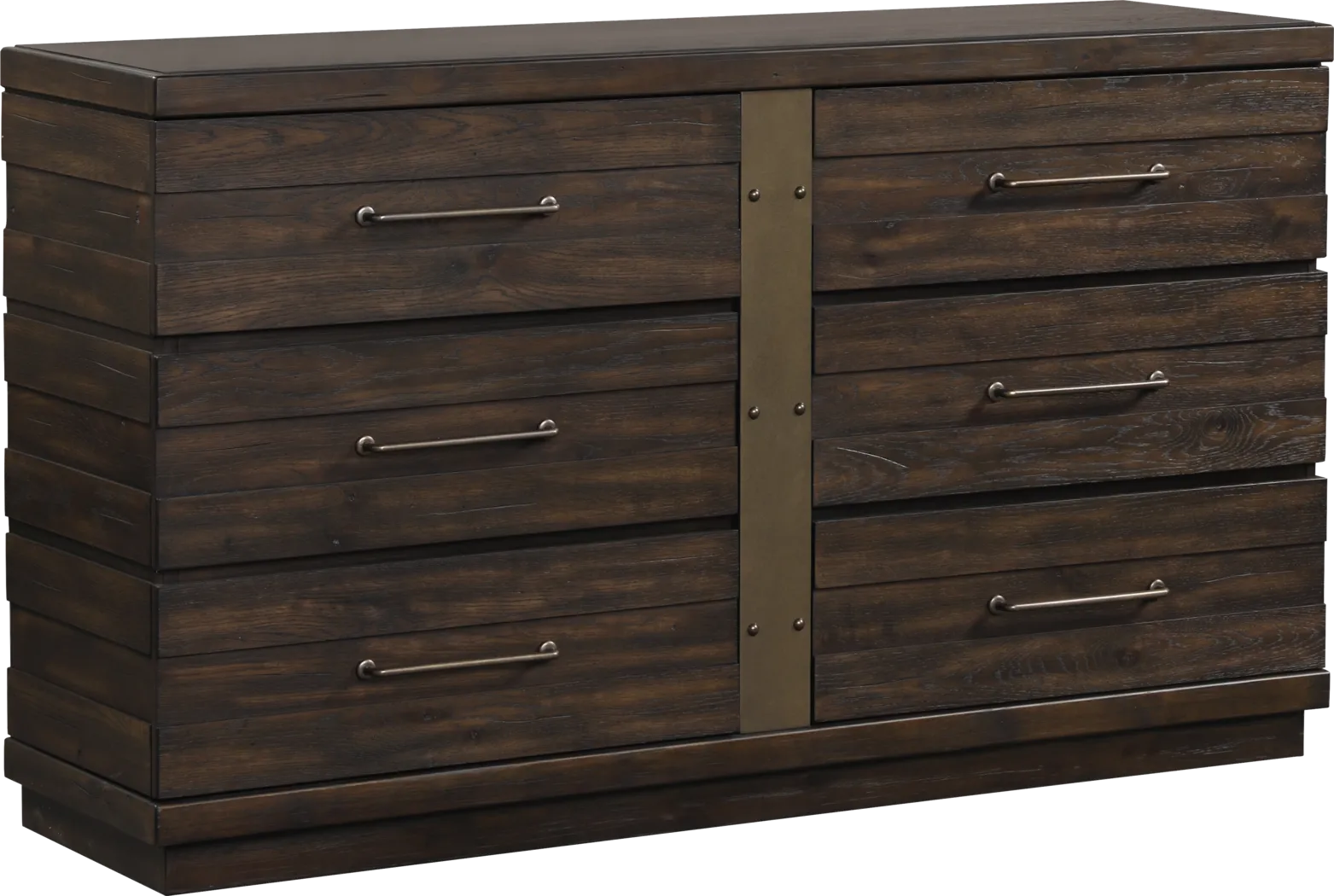 Valley Creek Brown 5 Pc King Panel Bedroom - Thumbnail - Image 6