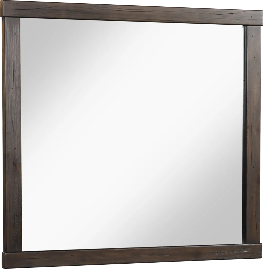 Valley Creek Brown 5 Pc King Panel Bedroom - Thumbnail - Image 9