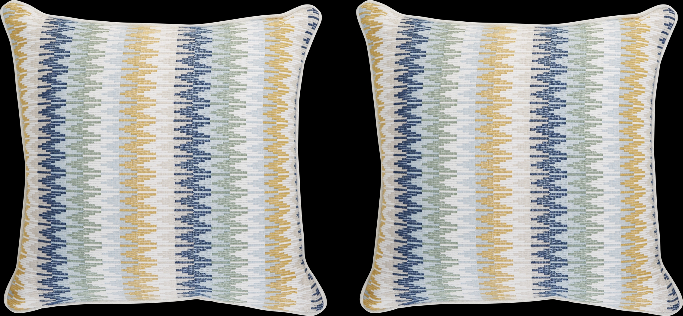 Valley Meadow Sage Indoor/Outdoor Accent Pillow, Set of 2 - Thumbnail - Image 1