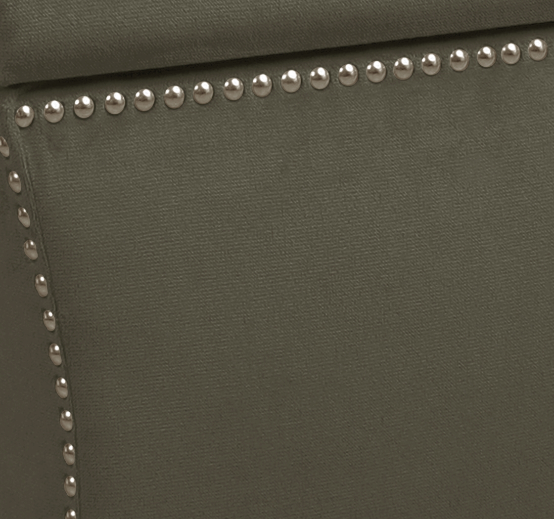 Vallie Pewter Storage Ottoman - Thumbnail - Image 2