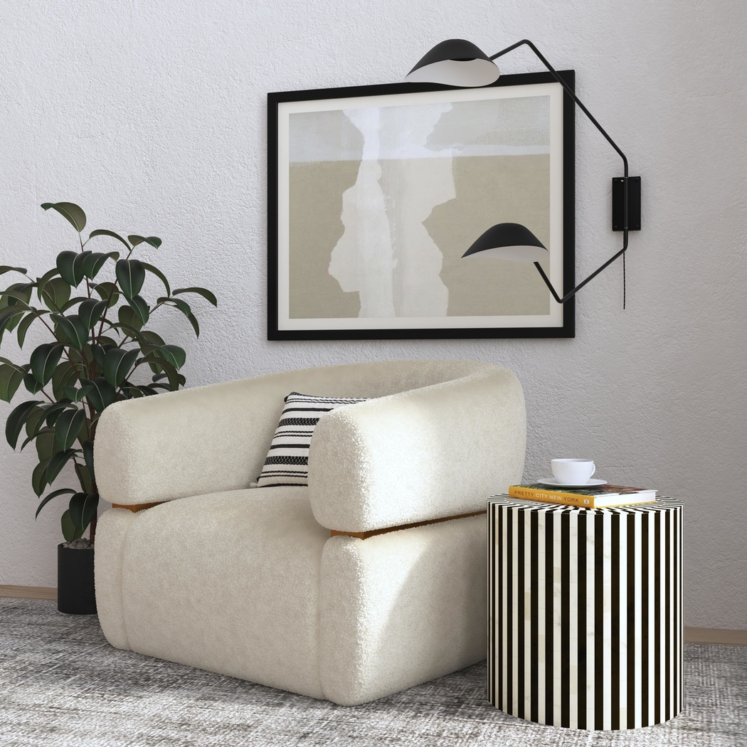 Vallonia Black Accent Table - Thumbnail - Image 2