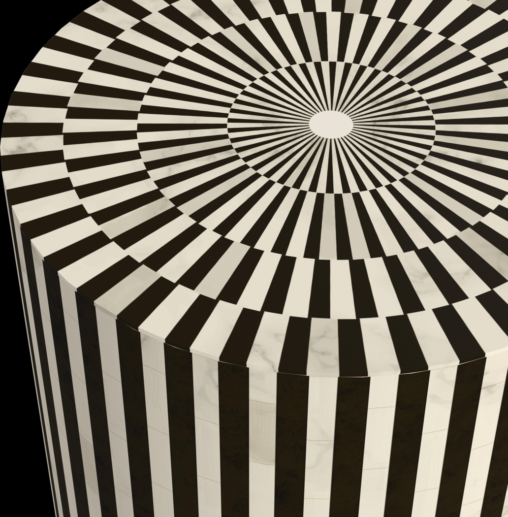 Vallonia Black Accent Table - Thumbnail - Image 5