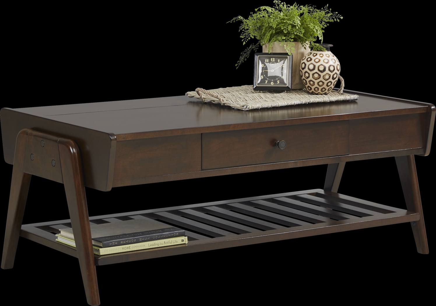 Valloria Brown Cocktail Table - Thumbnail - Image 1