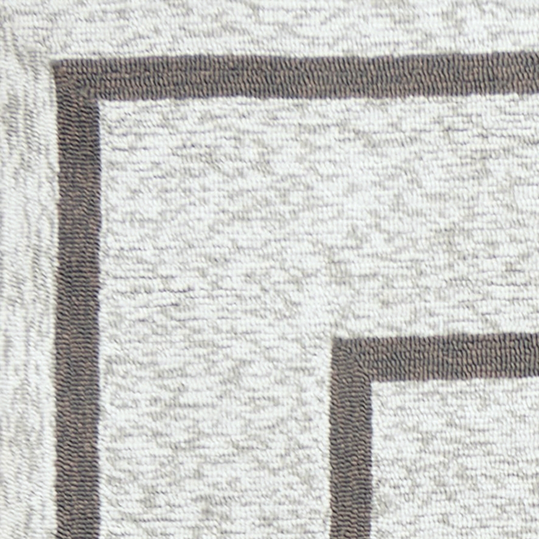 Valmack Beige 7' Square Indoor/Outdoor Rug - Thumbnail - Image 4