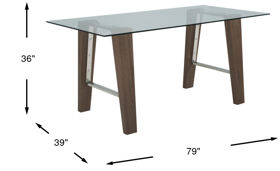 Dimension Image. Please refer to the Dimension Tab on this page for dimension details.