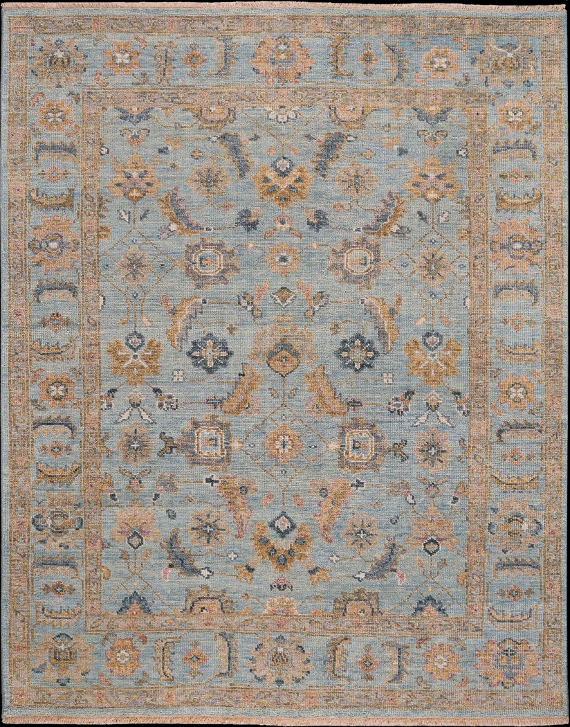 Valnia Blue/Multi 8' x 10' Rug - Thumbnail - Image 1