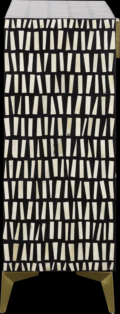 Valona Black Accent Cabinet - Thumbnail - Image 5