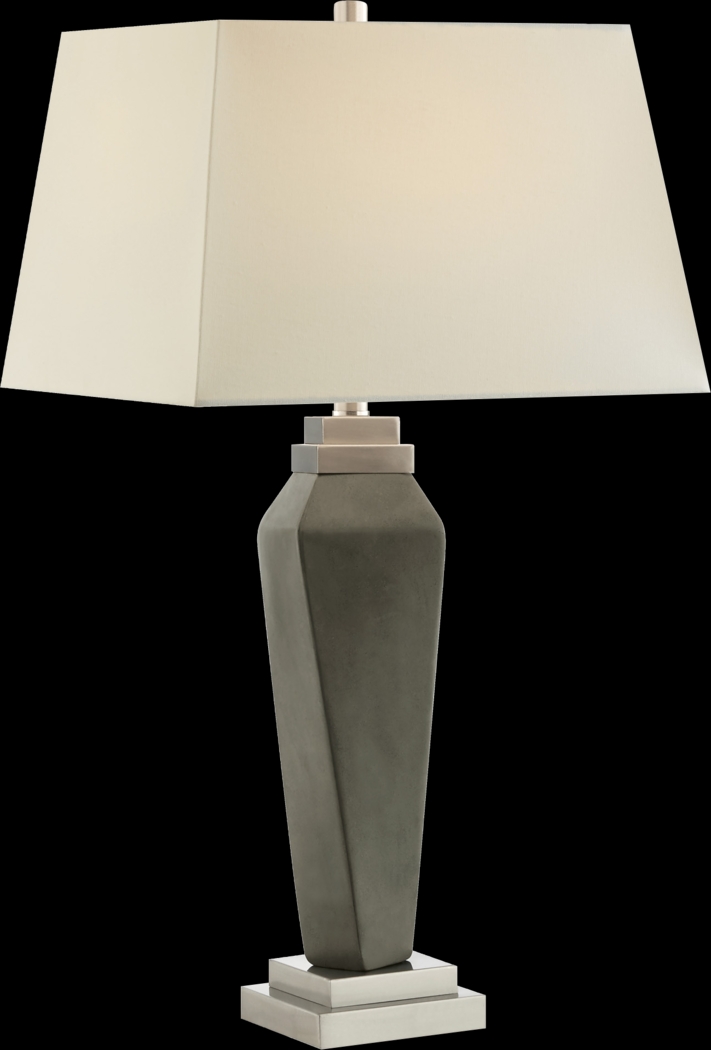 Valor Drive Gray Lamp - Thumbnail - Image 1