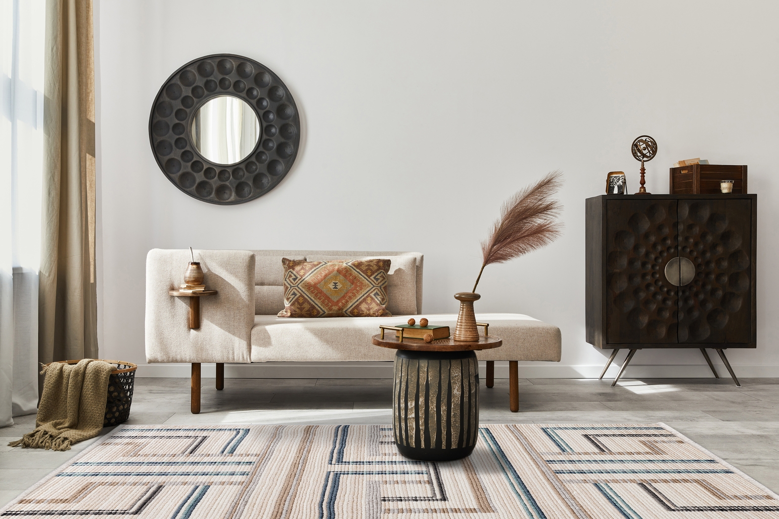 Valraine Multi 5'7 x 7'7 Rug - Thumbnail - Image 2