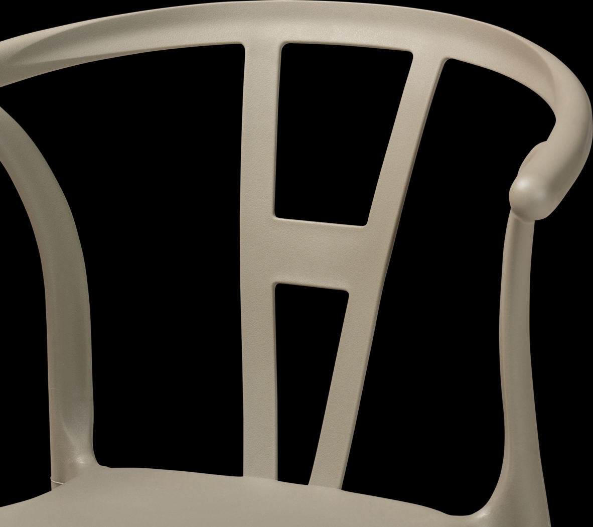 Valverde Beige Arm Chair, Set of 4 - Thumbnail - Image 4