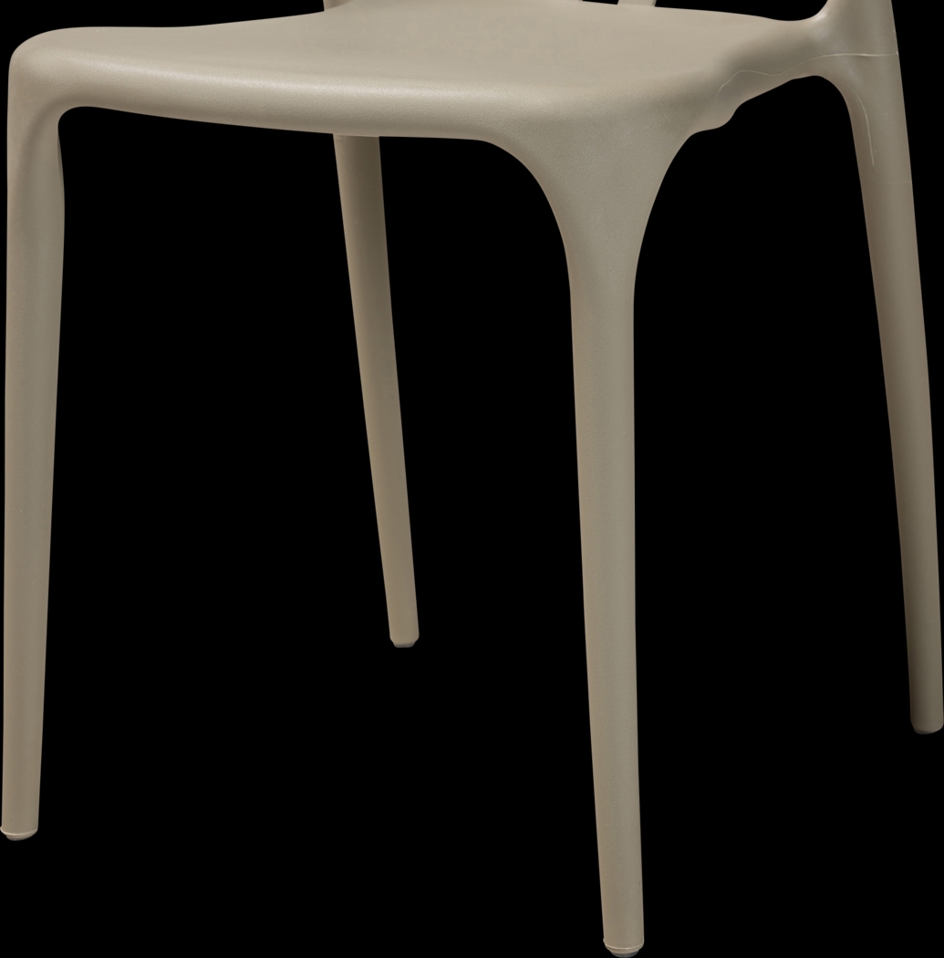 Valverde Beige Arm Chair, Set of 4 - Thumbnail - Image 5