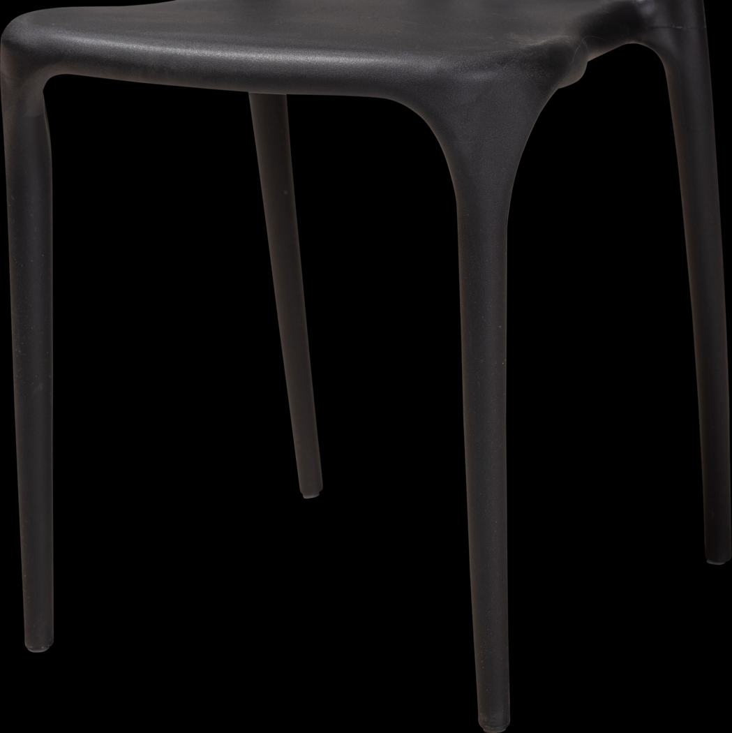 Valverde Black Arm Chair, Set of 4 - Thumbnail - Image 5