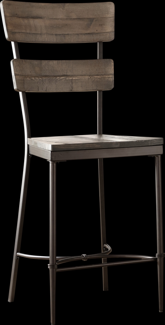 Valyermo Brown Counter Height Stool, Set of 2 - Thumbnail - Image 2