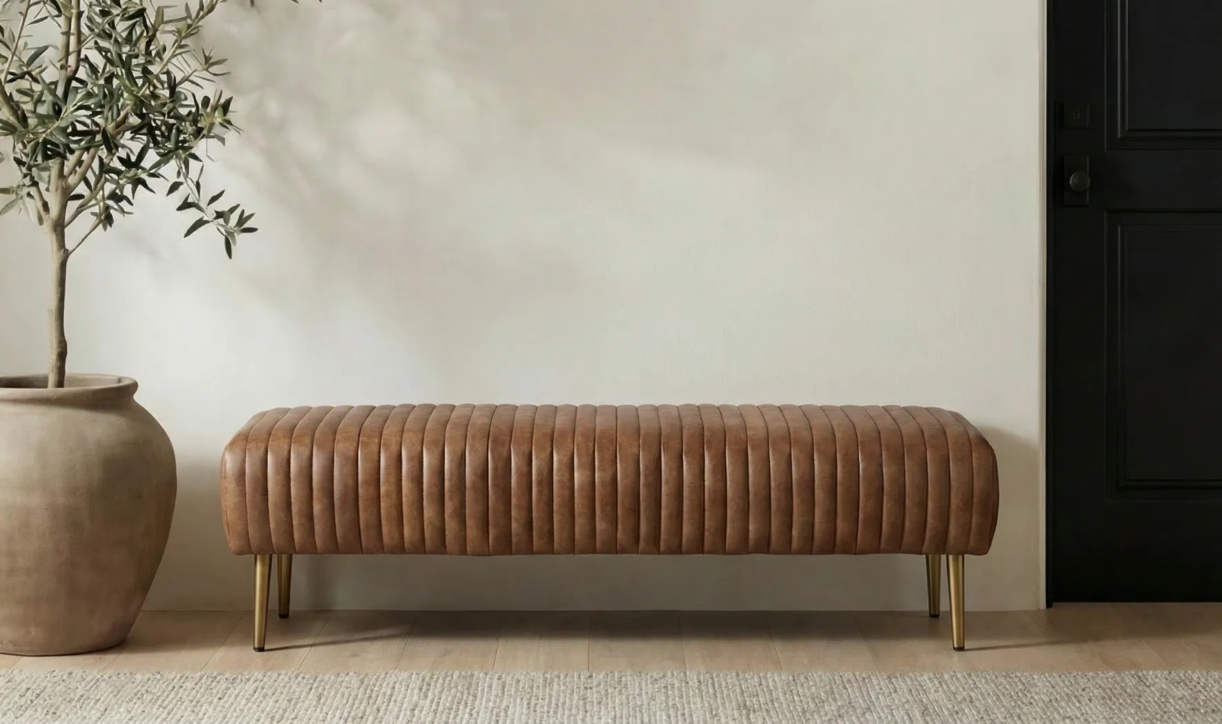 Vanant Brown Bench - Image 2