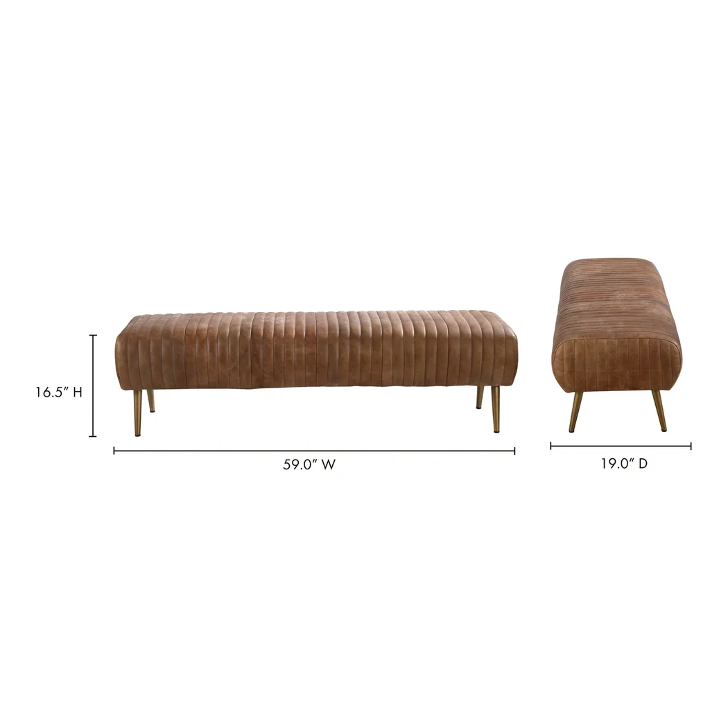 Vanant Brown Bench - Image 3