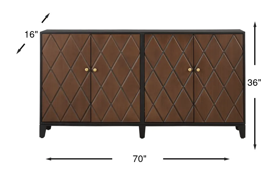 Dimension Image. Please refer to the Dimension Tab on this page for dimension details.