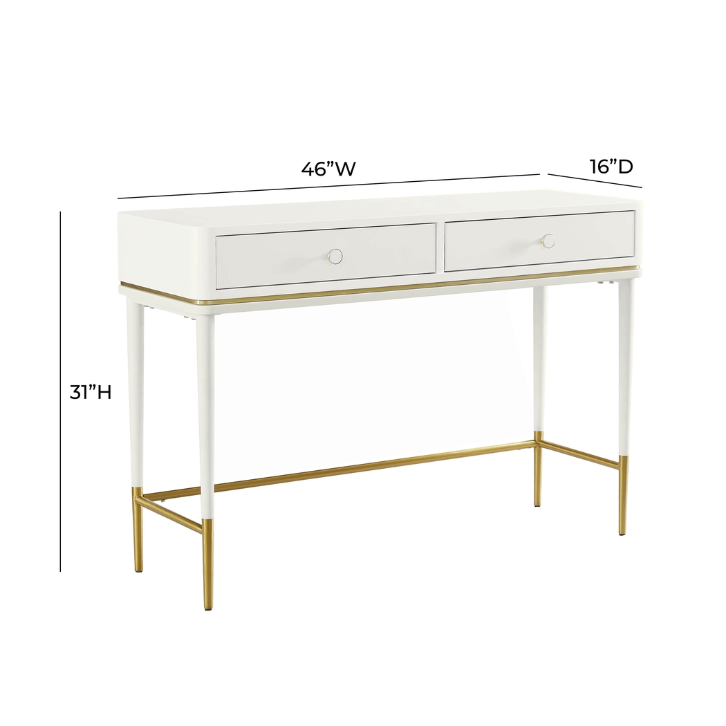 Vandam Off-White Desk - Thumbnail - Image 7