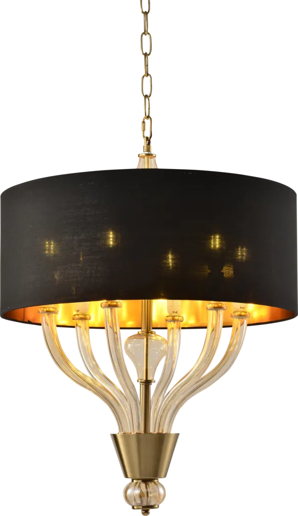 Vanderbilt Avenue Gold Chandelier - Thumbnail - Image 1