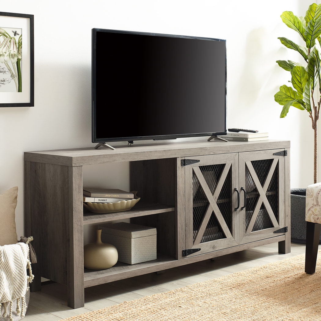 Vandorn Gray 58 in. Console - Thumbnail - Image 4