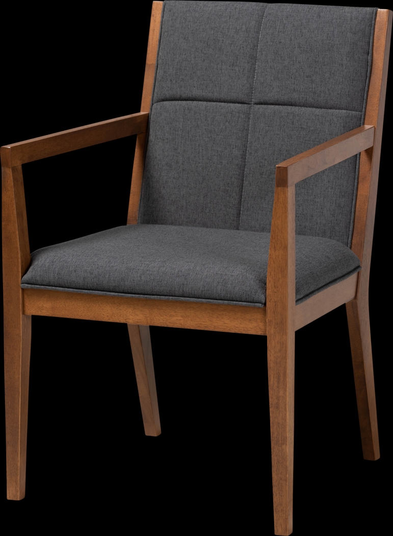 Vanehu Dark Gray 5 Pc Dining Set - Thumbnail - Image 2