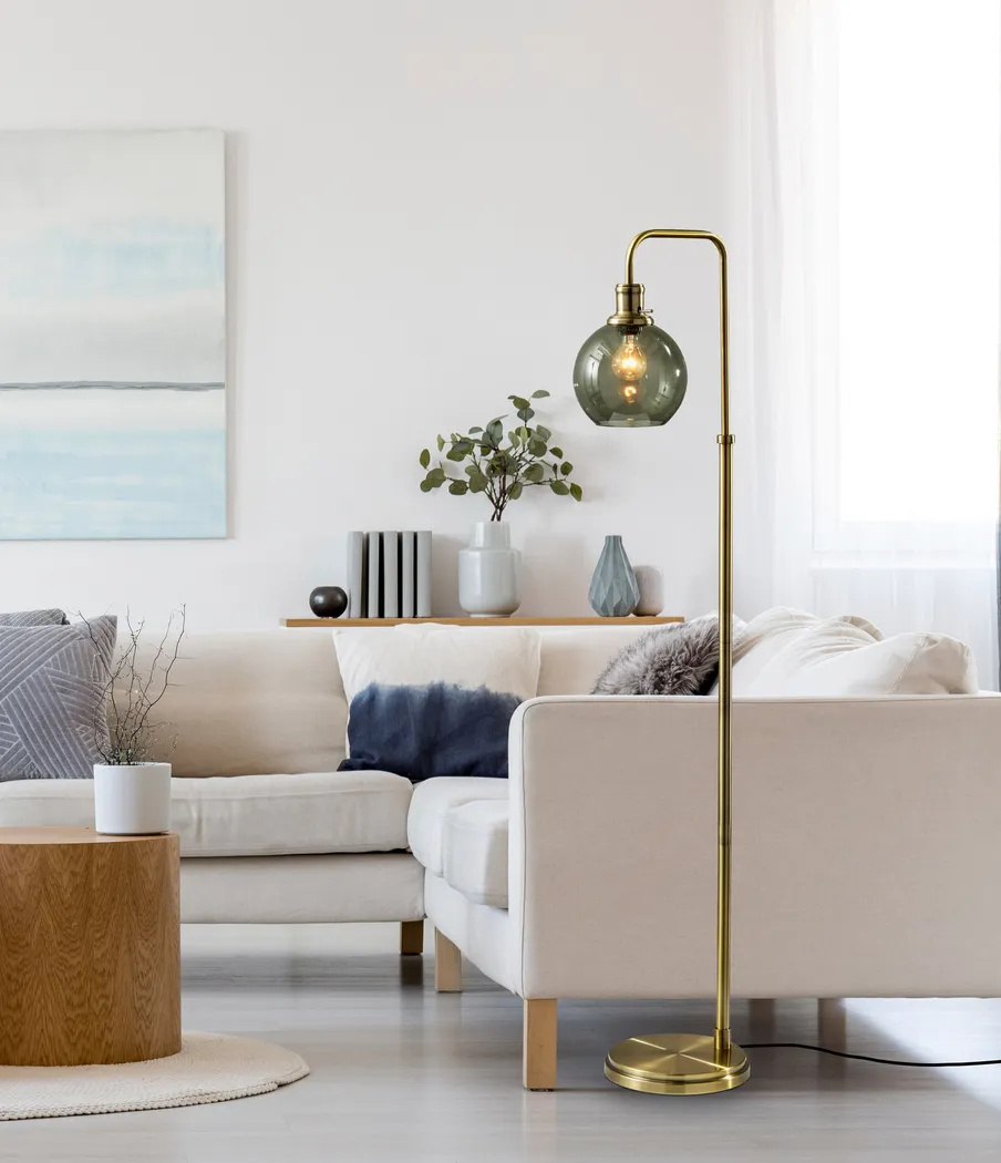 Vanelle Gold Floor Lamp - Thumbnail - Image 2