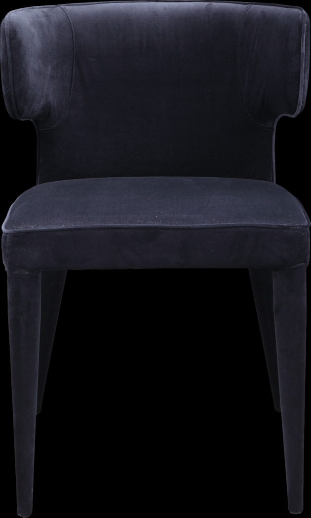 Vanette Black Side Chair - Thumbnail - Image 2