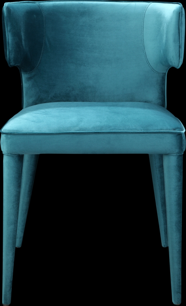 Vanette Teal Dining Chair - Thumbnail - Image 2