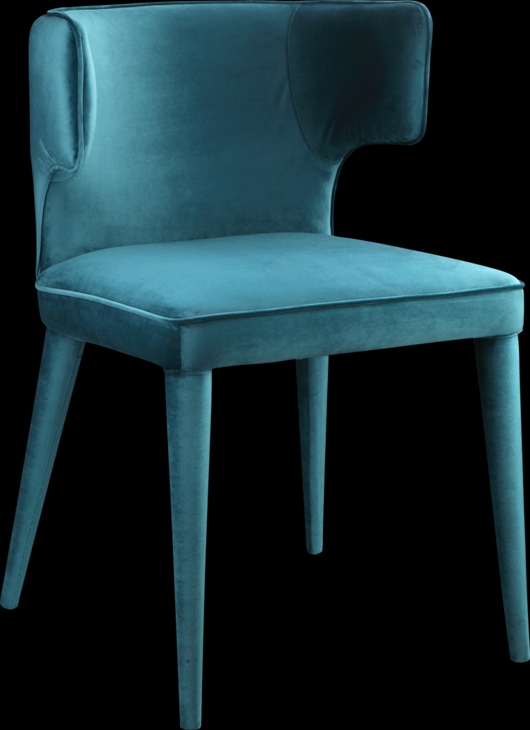 Vanette Teal Dining Chair - Thumbnail - Image 1